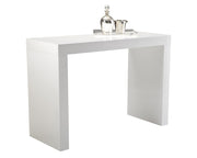 FARO BAR TABLE - HIGH GLOSS WHITE